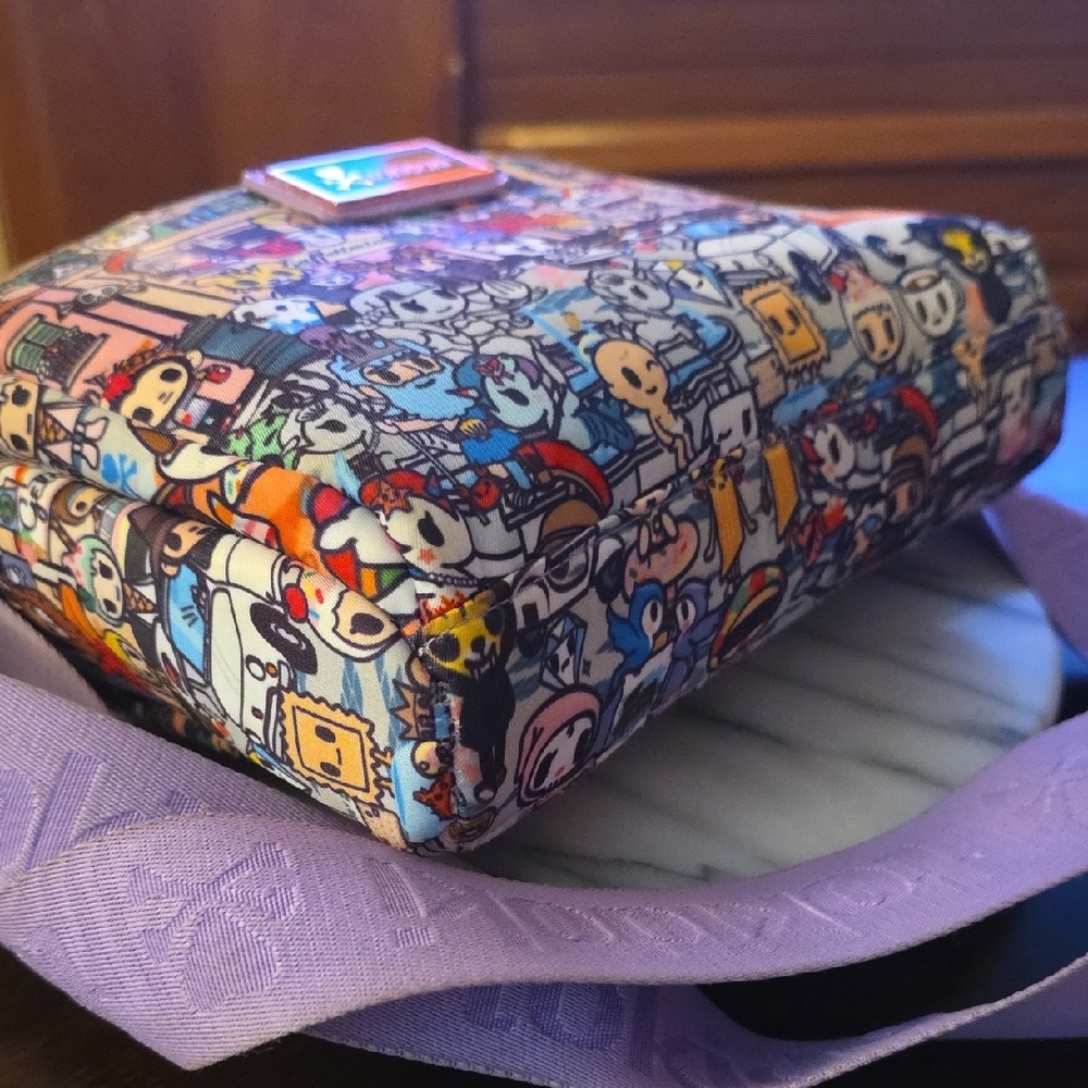 Tokidoki Crossbody Bag with Purple Strap ๐ - Picture 9 of 16
